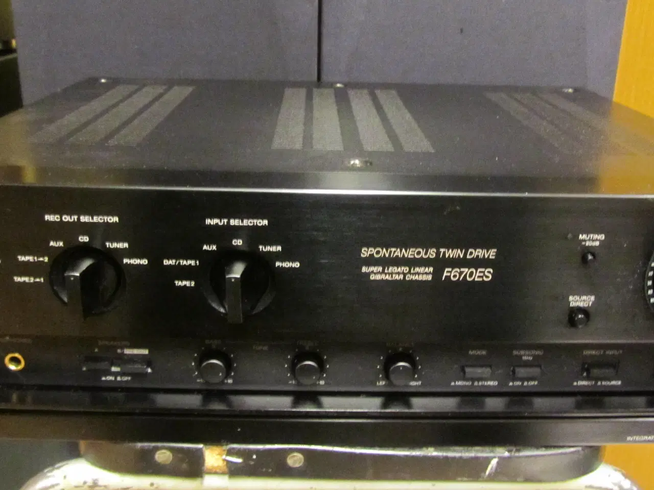 Billede 2 - HIGH END SONY TA-670ES 2X100W RMS