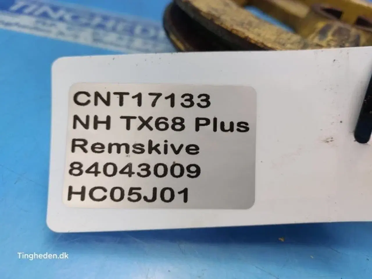 Billede 13 - New Holland TX68 Remskive 84043009