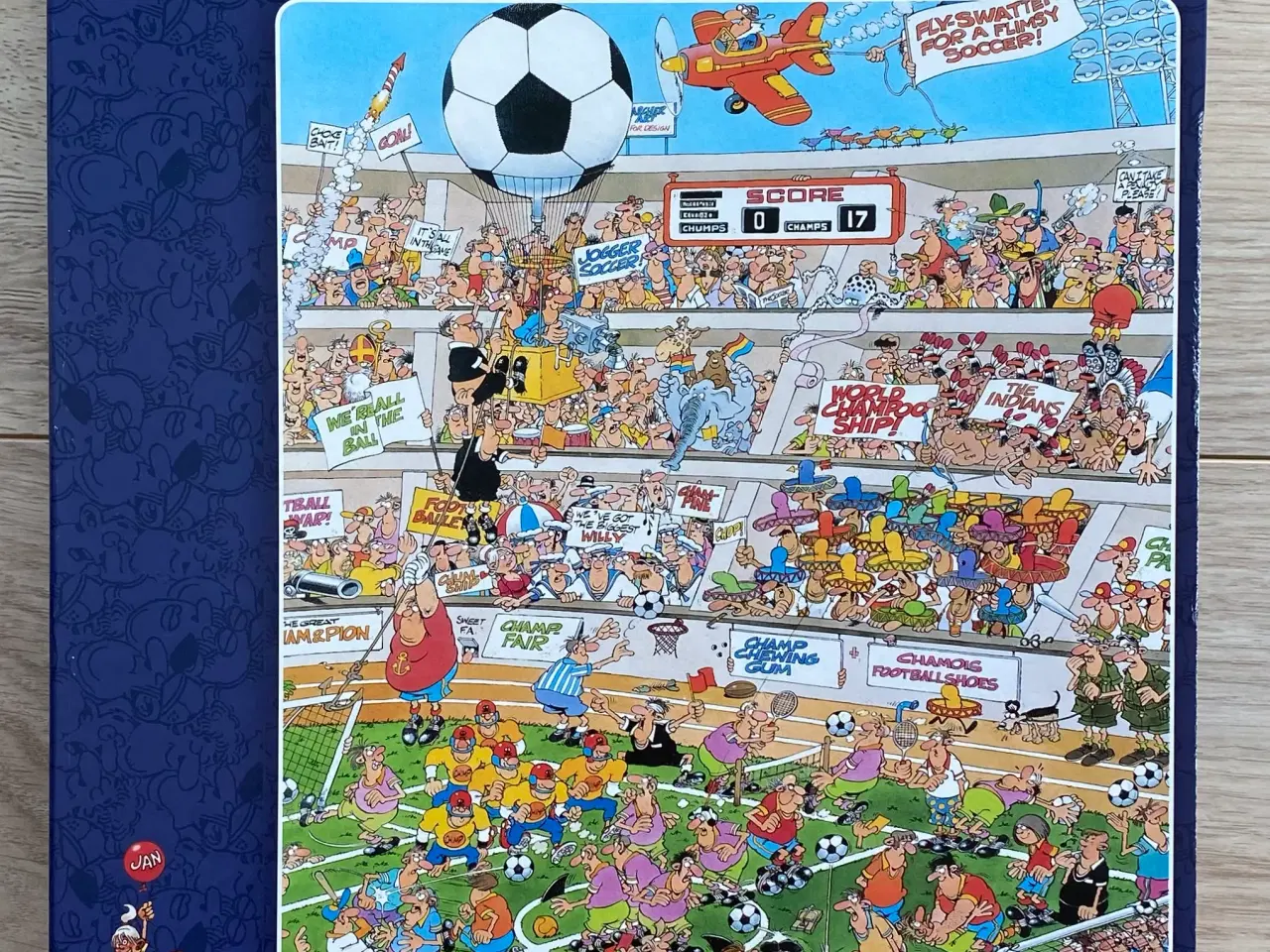 Billede 1 - Jan van Haasteren - Football 1000 brikker