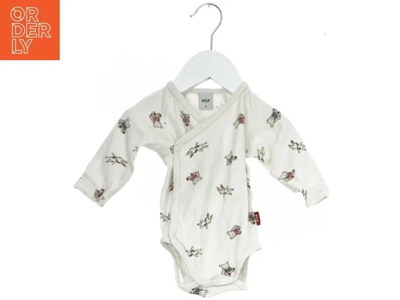 Billede 1 - Langærmet bodystocking med print fra Po.p (str. 62)