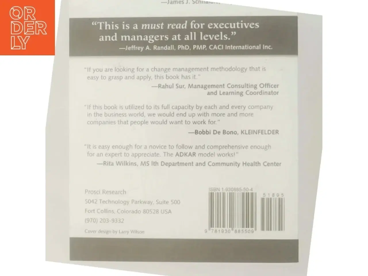 Billede 3 - Adkar: a Model for Change in Business  Government and Our Community : How to Implement Successful Change in Our Personal Lives and Professional Career