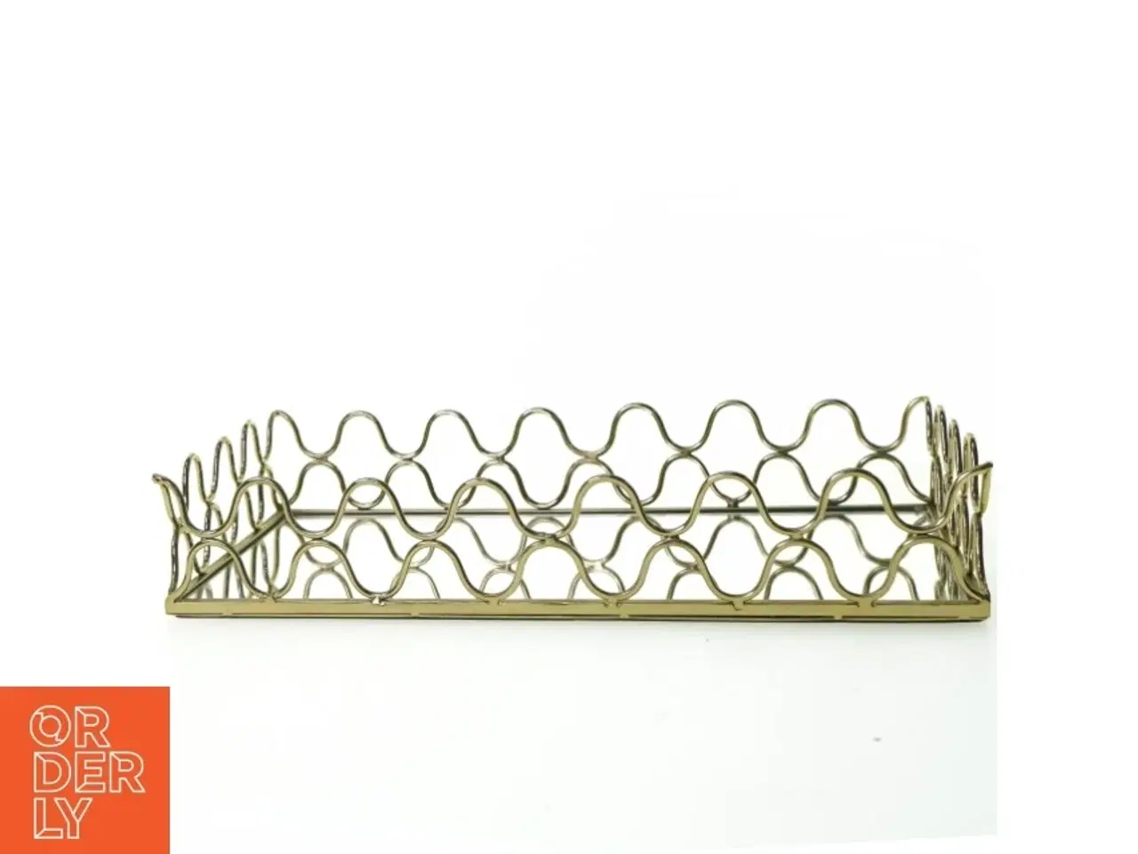 Billede 1 - Spejl bakke fra H&M (str. 32 x 18 x 5 cm)