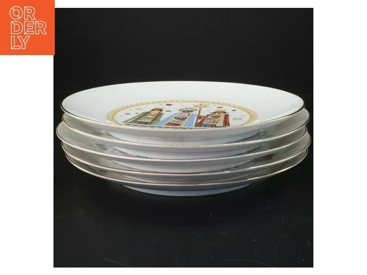 Billede 1 - Middagstallerken sæt fra H&G (str. Ø 26 cm)