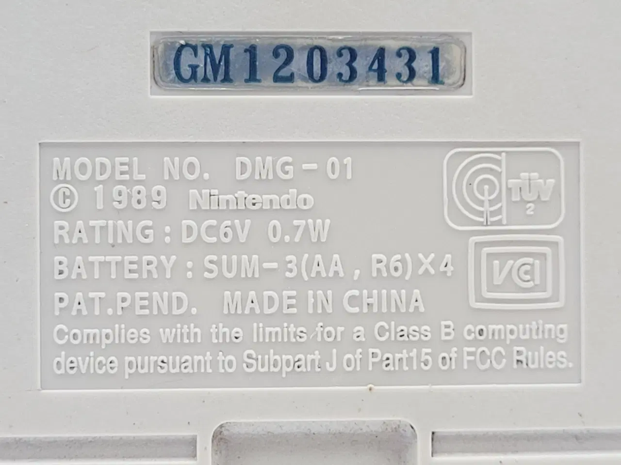 Billede 5 - ⭐️· 🕹️ Original Nintendo Game Boy Classic DMG-01