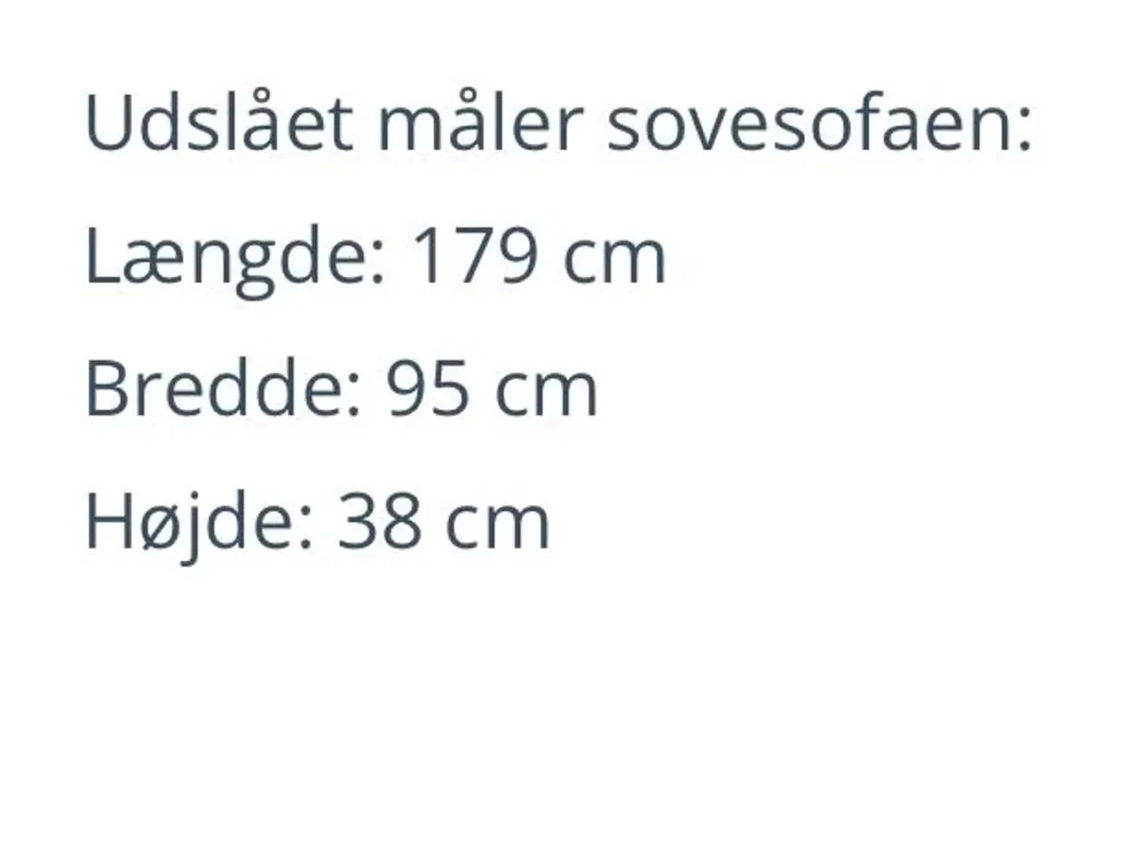 Billede 3 - Sovesofa helt ny