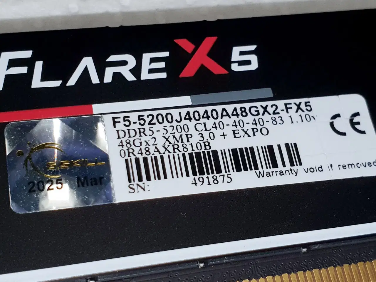 Billede 4 - 96 GB DDR5 - G.Skill Flare X5