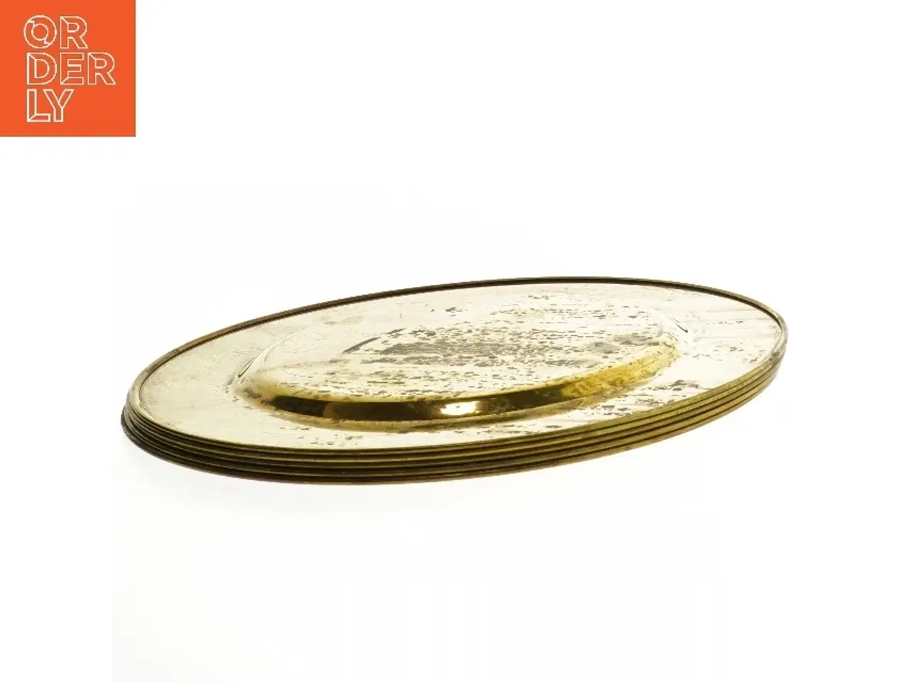 Billede 3 - Messingtallerkener (str. 25,5 cm)