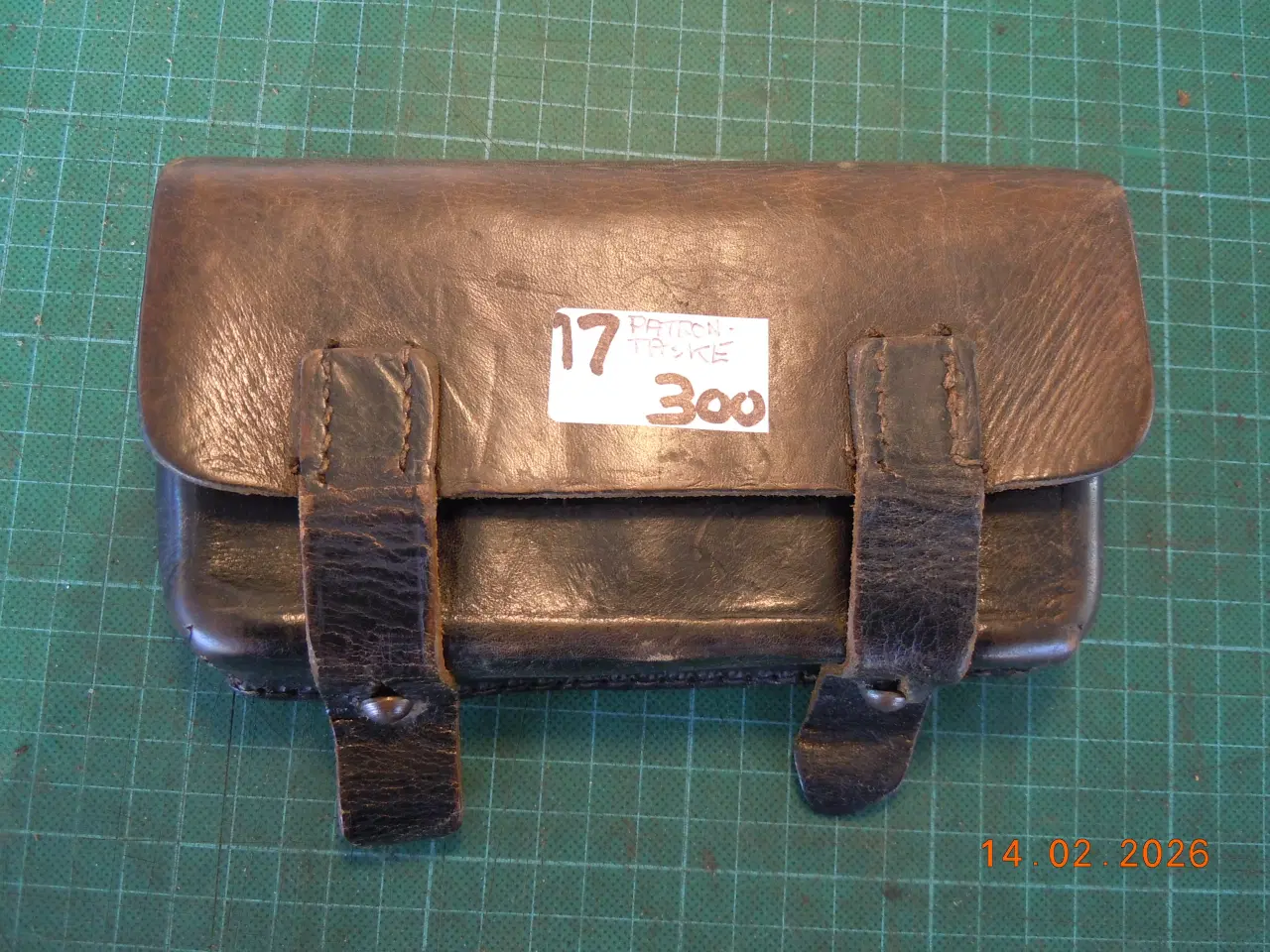 Billede 1 - Patrontaske, sort, til signalpatroner.