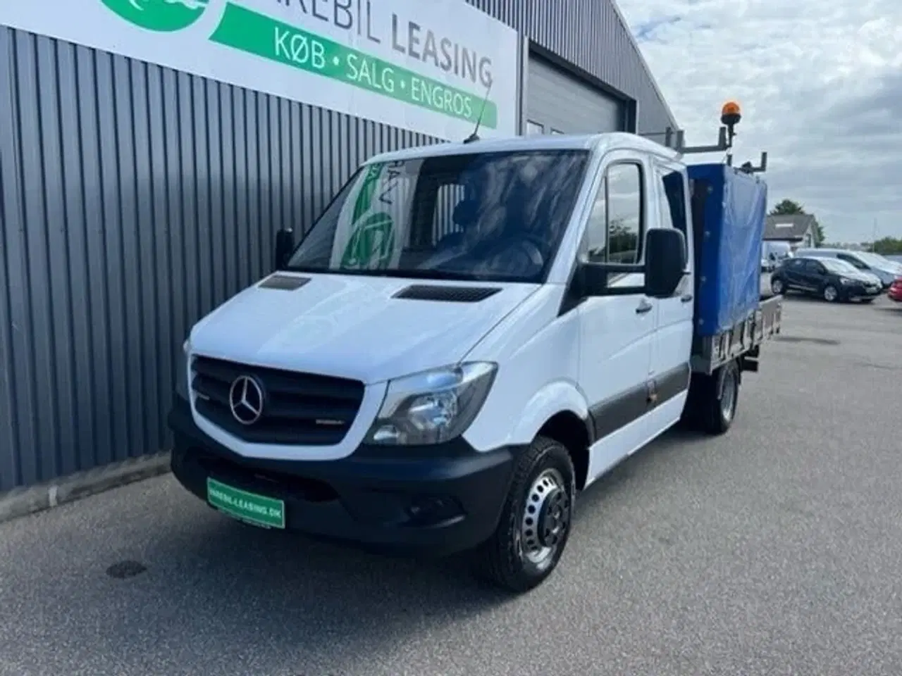 Billede 2 - Mercedes Sprinter 516 2,2 CDi R2 Mandskabsvogn m/lad