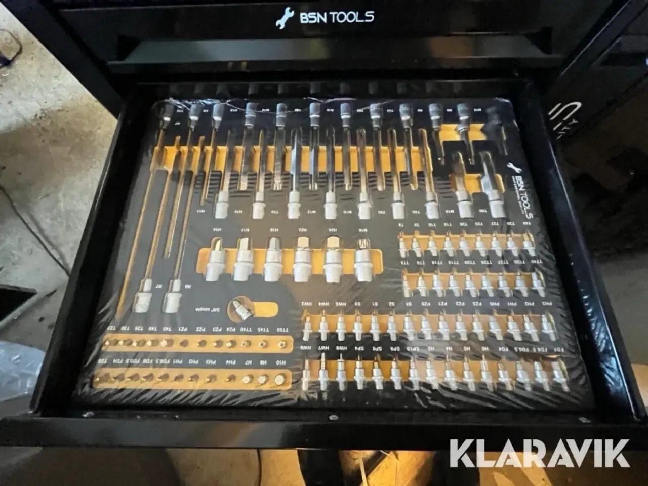 Billede 10 - Værktøjsvogn BSN Tools 262 dele