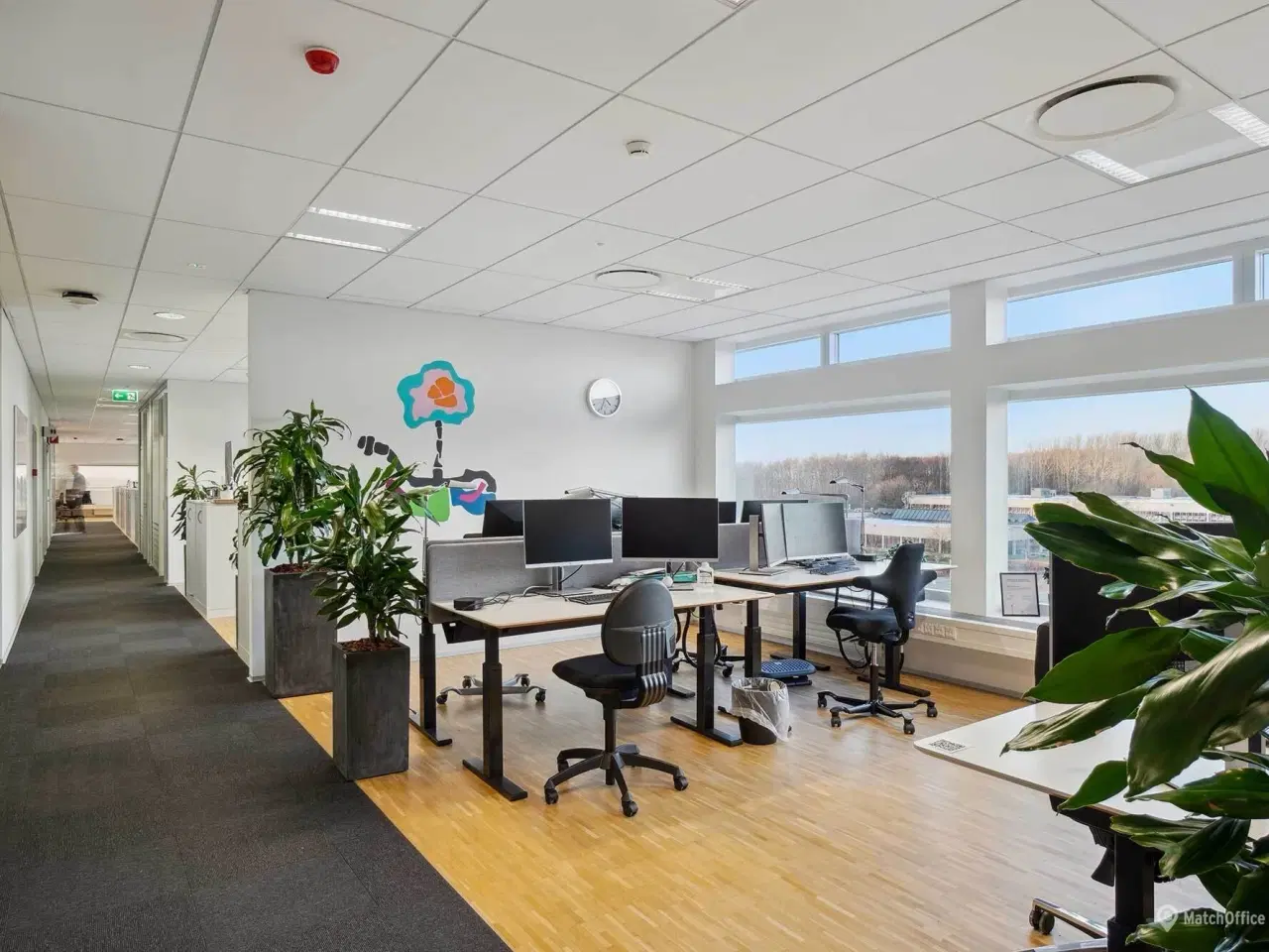 Billede 3 - Moderne og fleksible kontorlejemål med gode fællesfaciliteter - tæt på motorvejsnettet og offentlig transport.