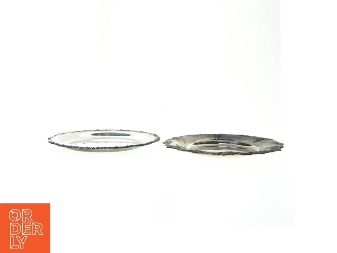 Billede 2 - Små sølvbakker i  sølvplet (str. 27 cm)