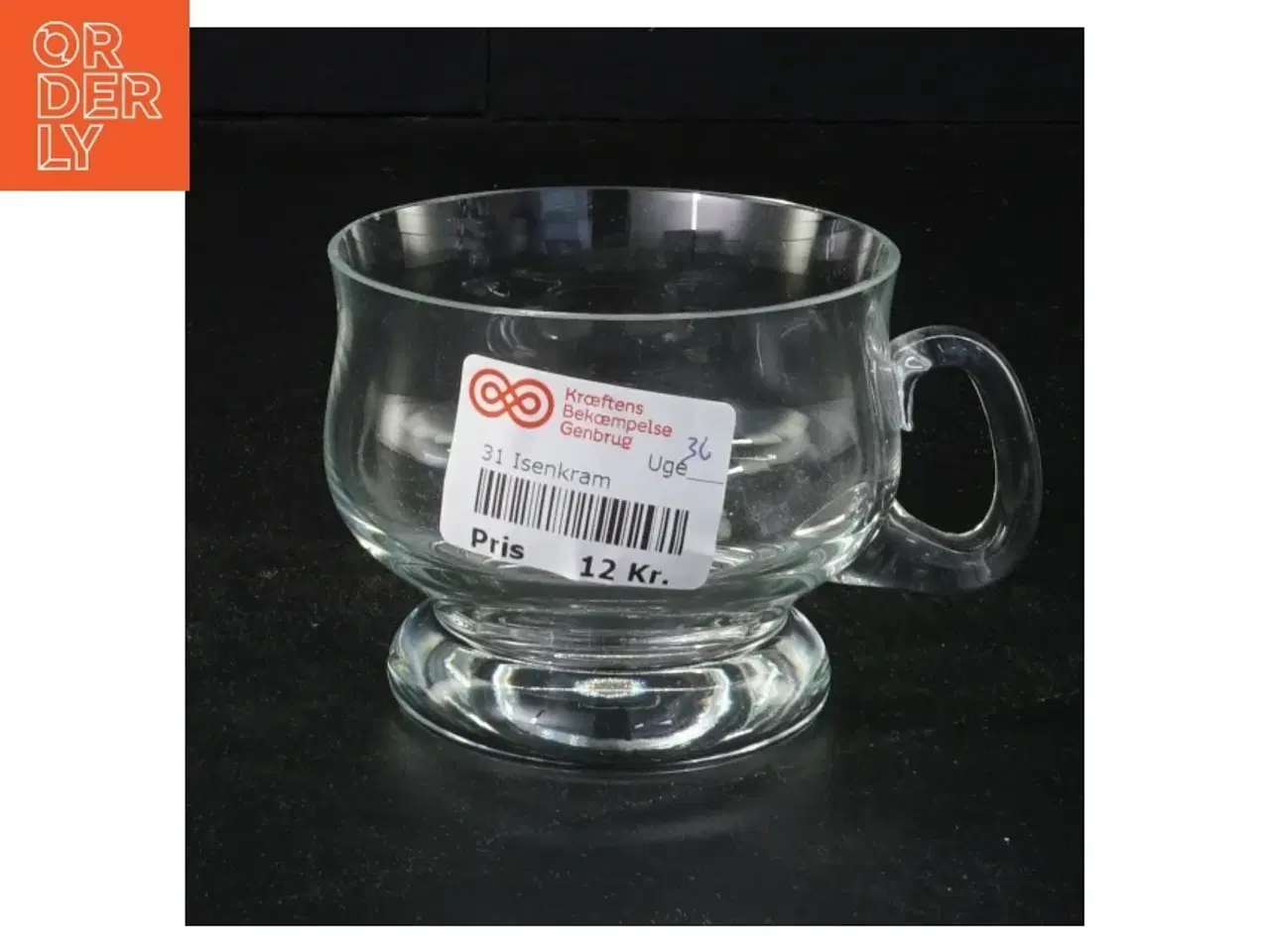 Billede 1 - Glas tekop (str. 7 x 8 cm)