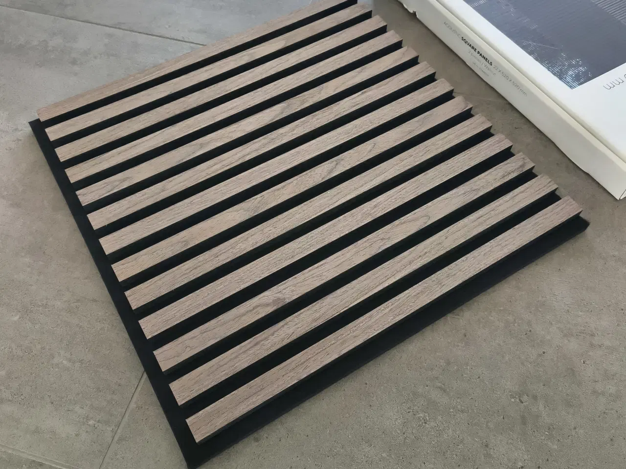 Billede 3 - Fibrotech Valnød Akustikpaneler 60x60