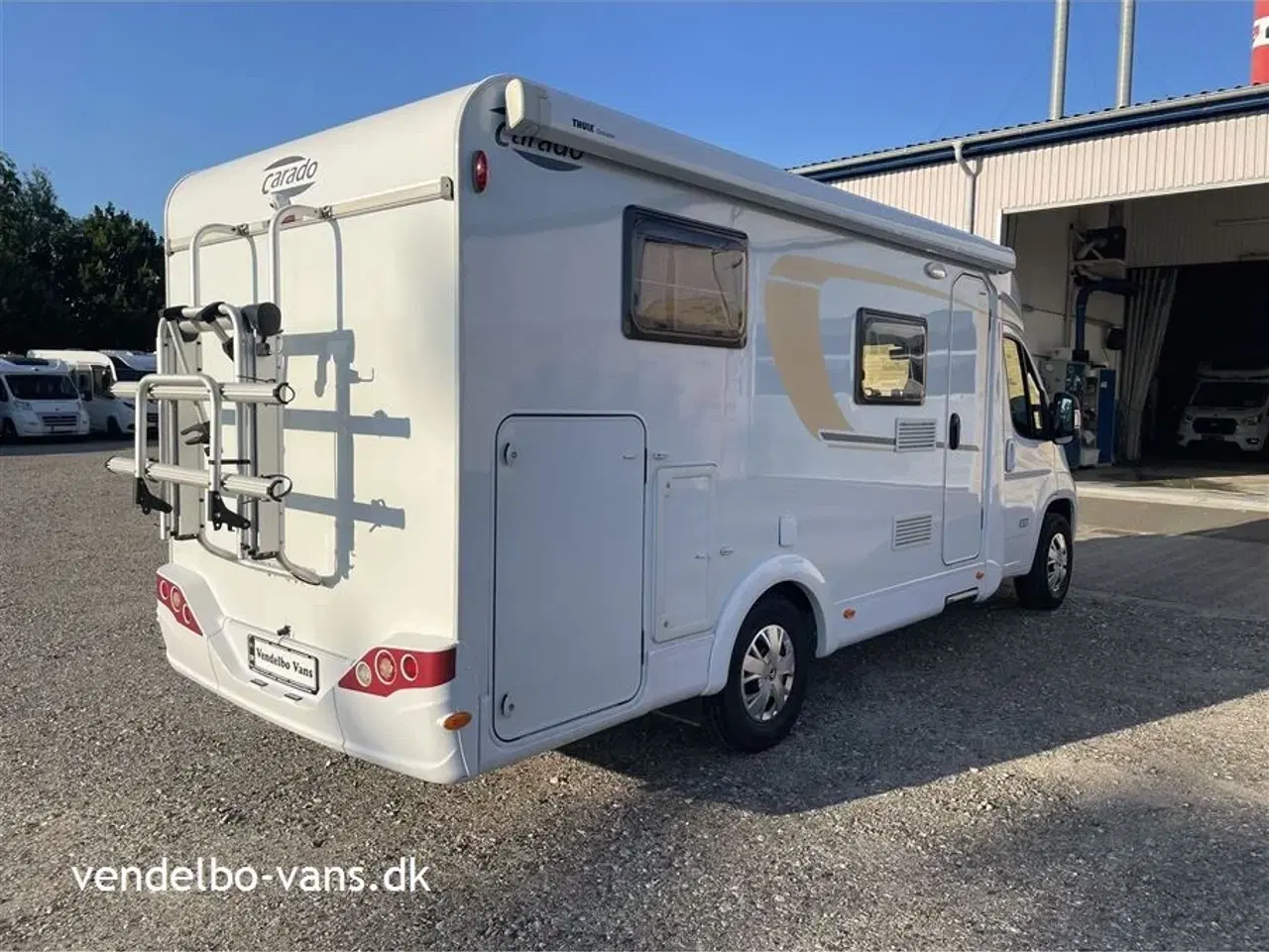 Billede 13 - 2019 - Carado V337   Enkeltsenge og høj garage