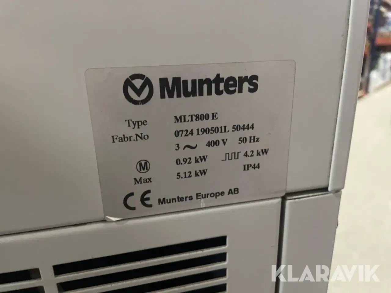 Billede 7 - Affugter Munters MLT800E