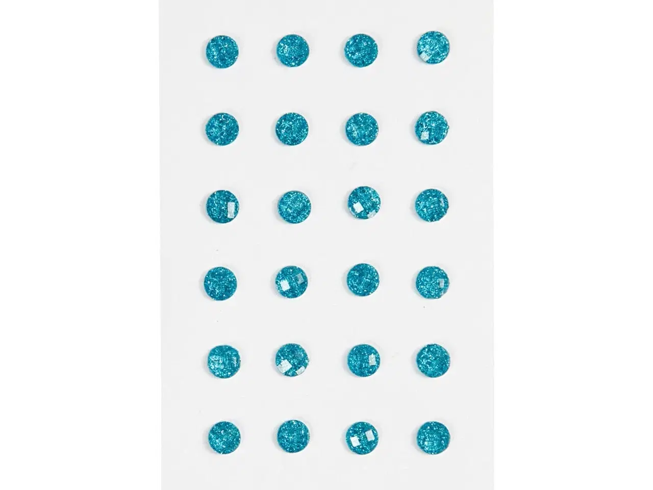 Billede 1 - Rhinsten, diam. 8 mm, lyseblå, 32stk./ 1 pk.