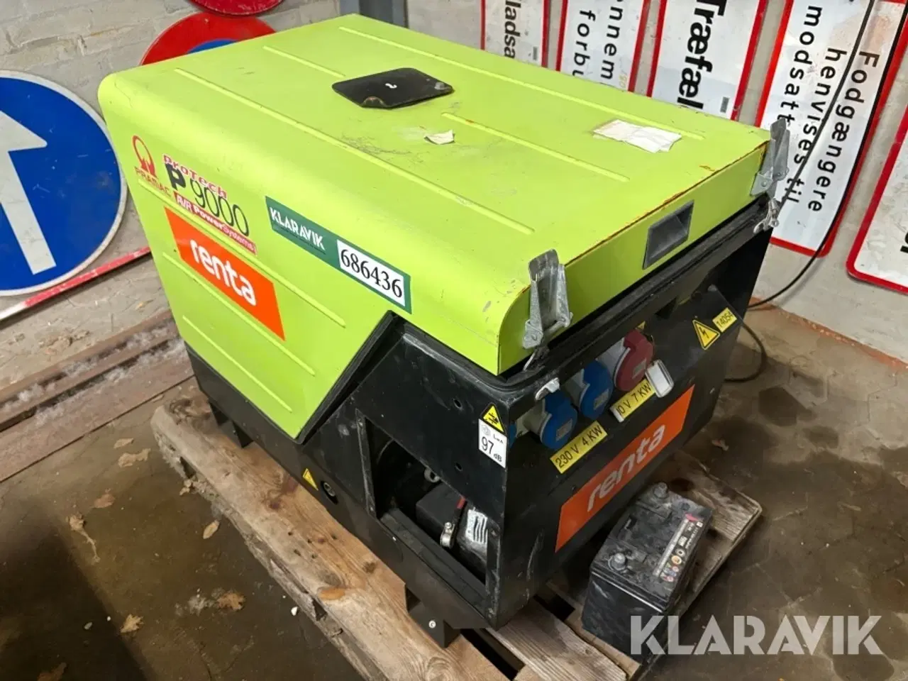 Billede 2 - Generator 9,0 kVa Pramac P 9000 AVR