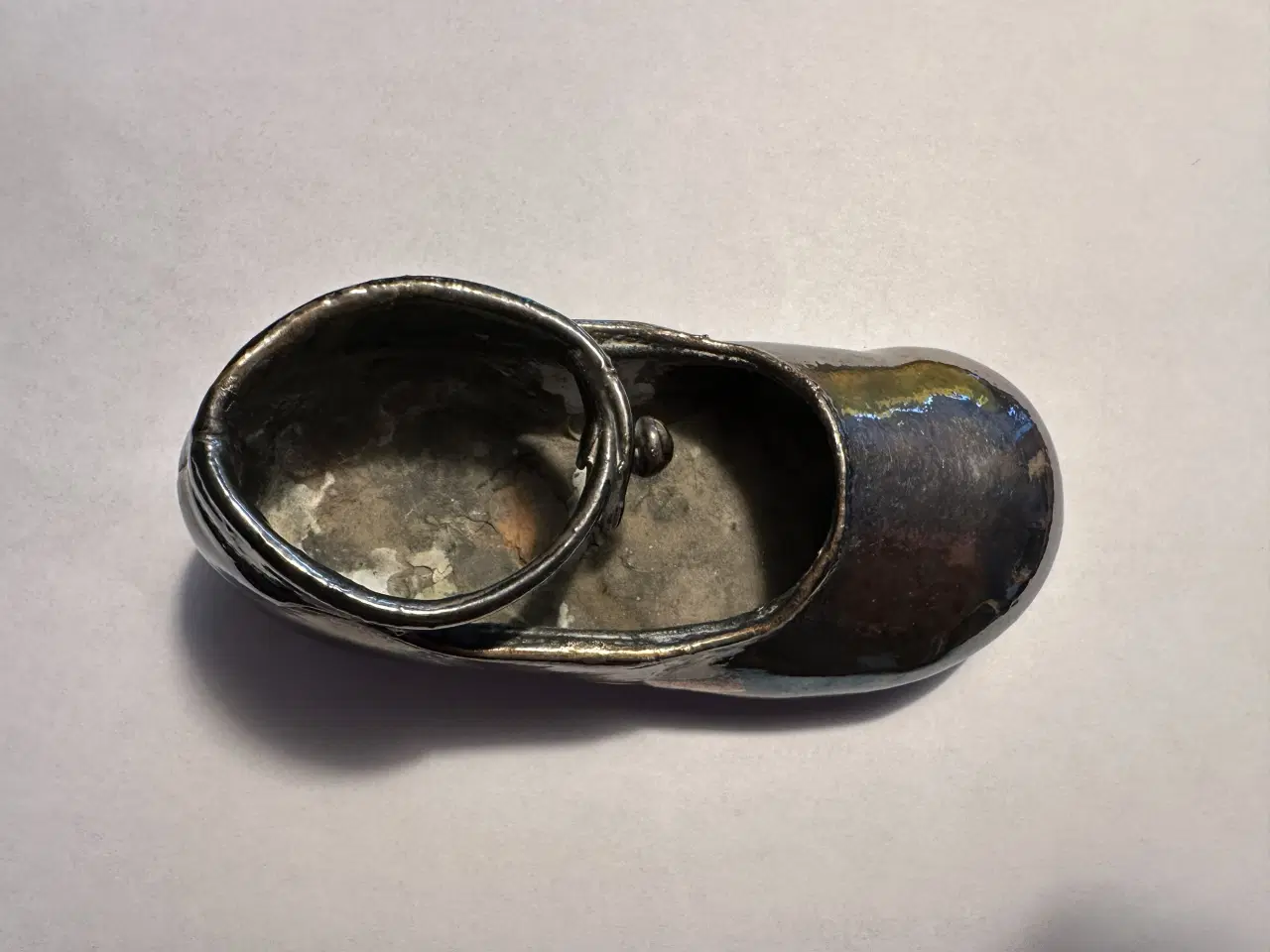 Billede 4 - Forsølvet barnesko