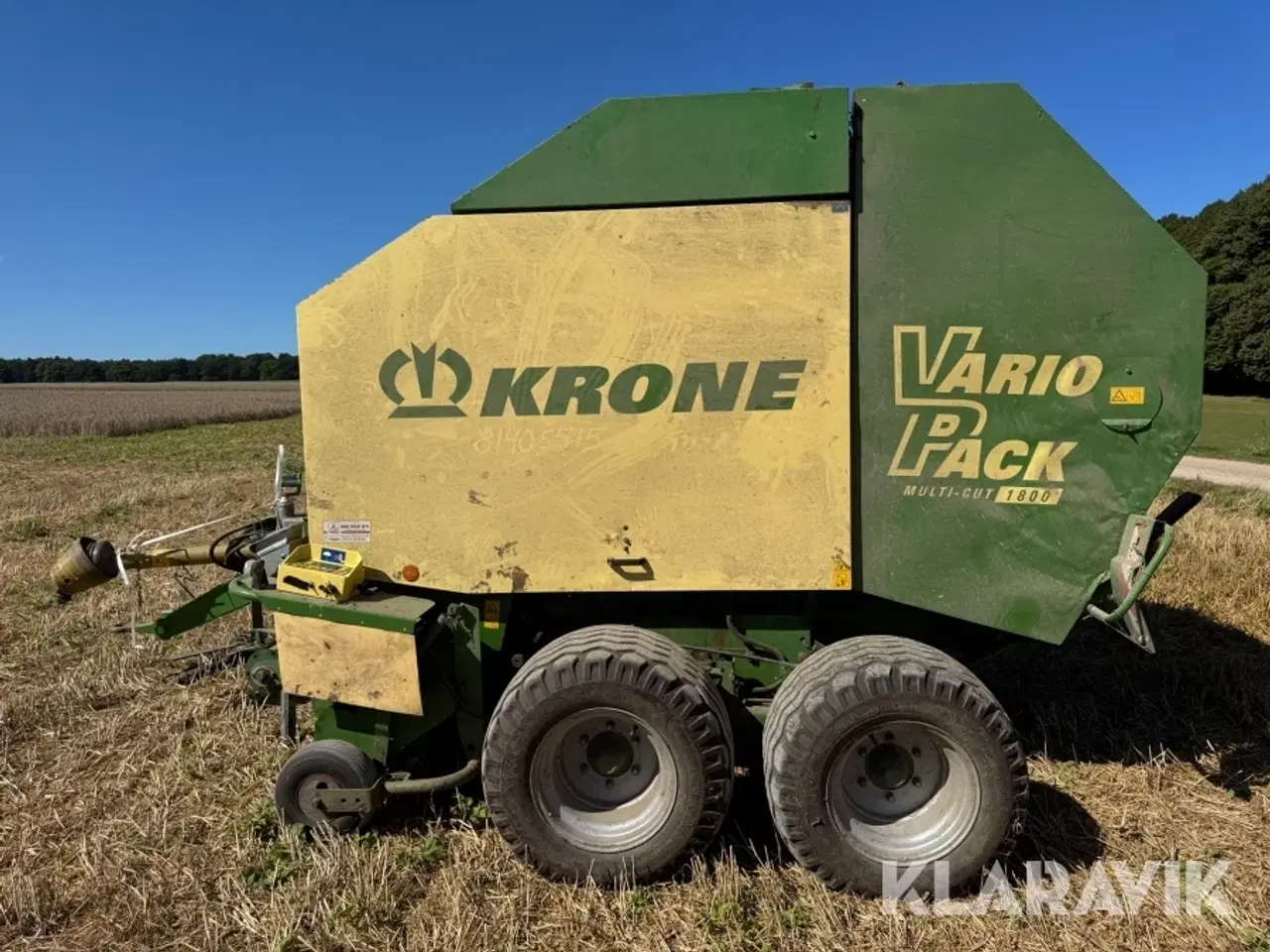 Billede 8 - Rundballepresser Krone VarioPack 1800 MultiCut