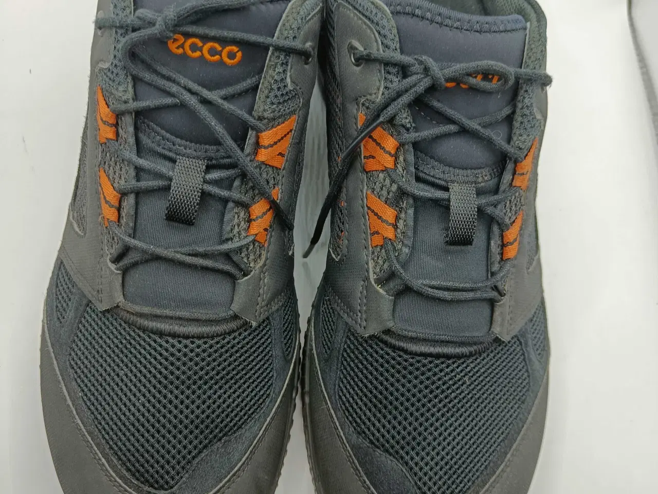 Billede 5 - Ecco sort læder sko 45str 