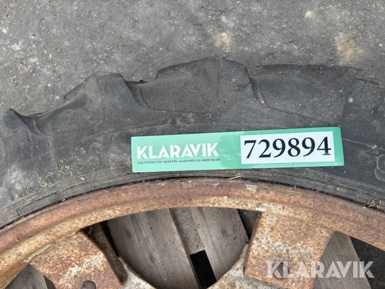 Billede 8 - Sprøjtehjul 1 styk Taurus Soil saver radial 9.5 R48