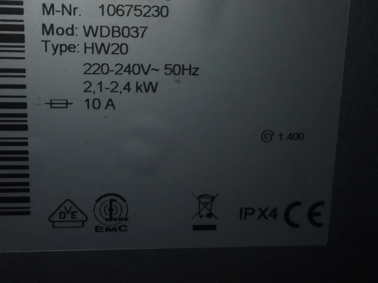 Billede 7 - Meget fin mile vaskemaskine