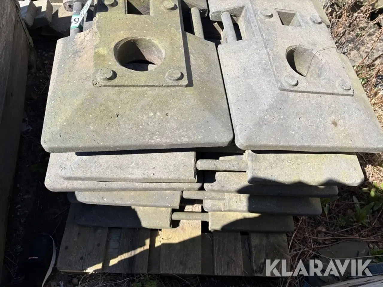 Billede 3 - Skiltefødder dobbelt - 24 styk