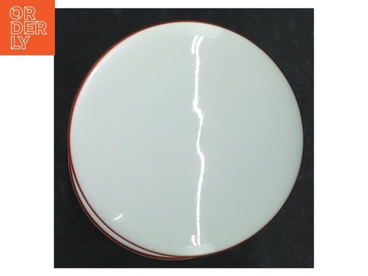 Billede 3 - Porcelænsbeholder til bagepulver fra B&G (str. Ø 6,5x11,5 cm)
