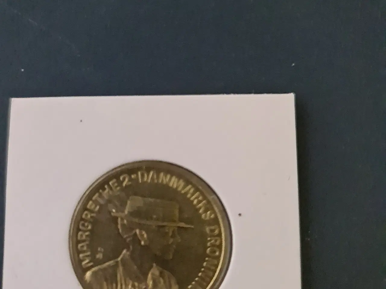 Billede 1 - 20 kr. Margrethe II. 50 års fødselsdag 1990