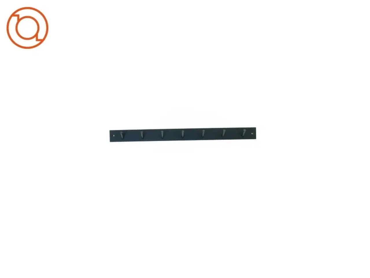 Billede 1 - Knagerække med 7 knager inklusiv beslag fra Bamboo (str. 60 cm x 5 cm)