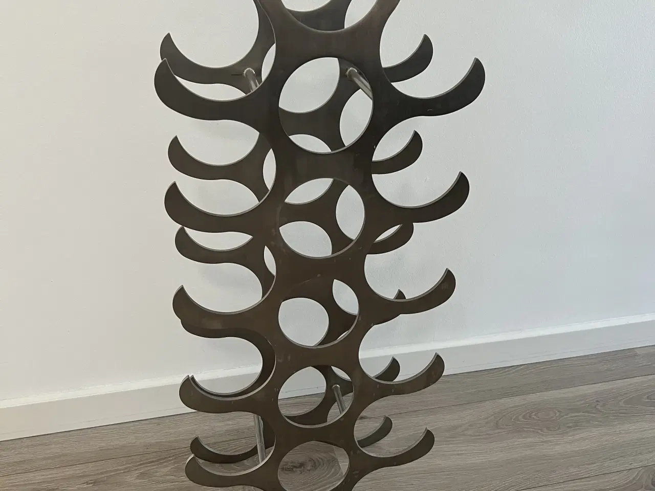 Billede 1 - Vin holder rustfrit stål design møbel