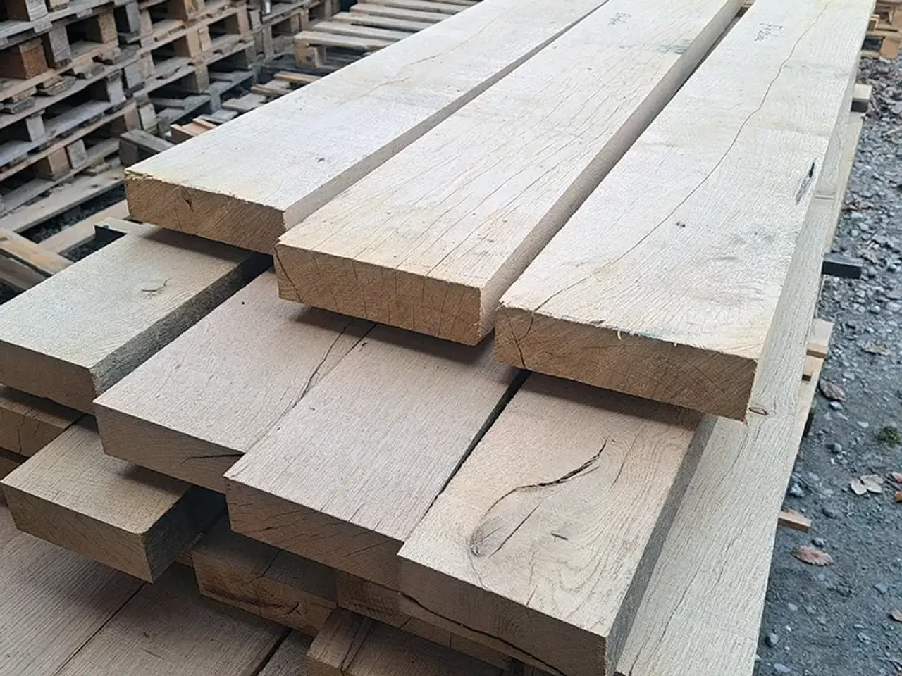 Billede 2 - Planker, egetræ - hele DK