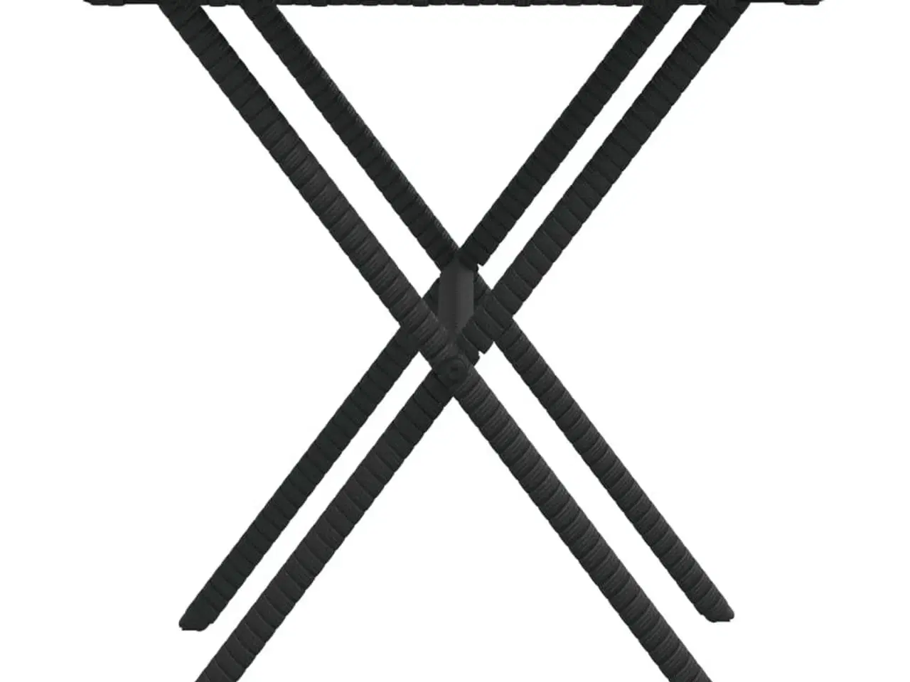 Billede 7 - Liggestole 2 stk. med bord polyrattan sort