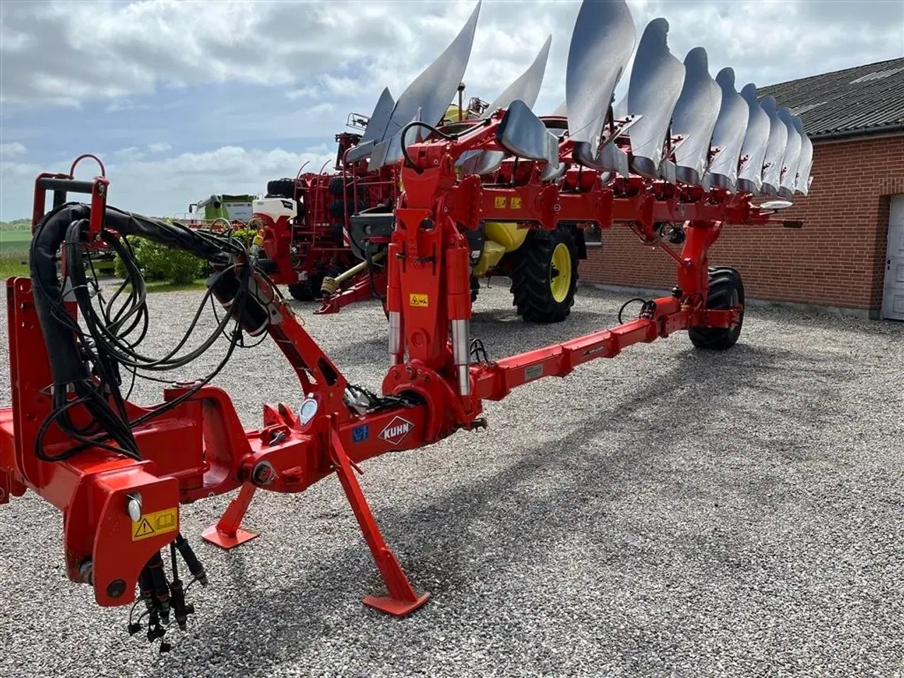 Billede 1 - Kuhn 8 furet VARI-LEADER Geo Plough