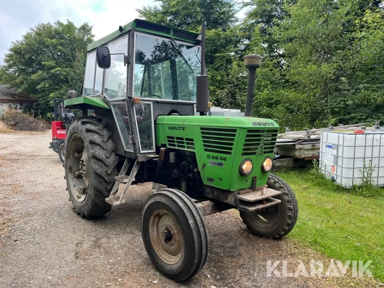 Billede 2 - Veterantraktor Deutz D6806 med tvillingehjul