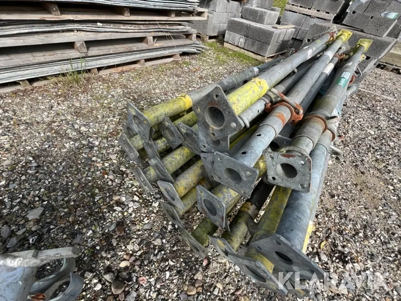 Billede 11 - Lot - Galvaniserede soldater / elementstøtter Müba B/D 40