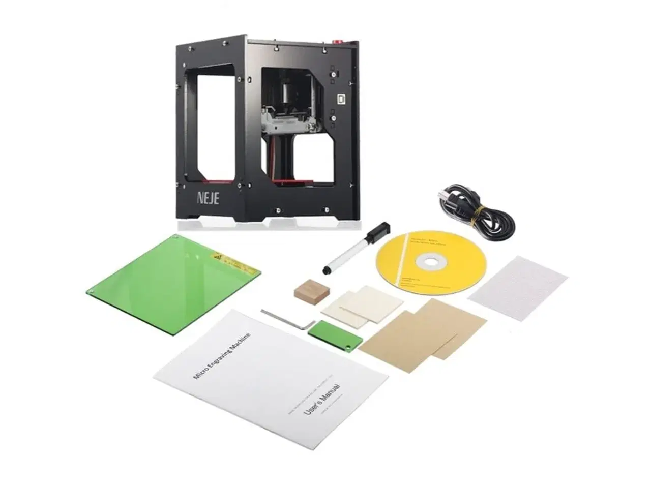 Billede 2 - Laser gravere maskine, 3000 mW laser.