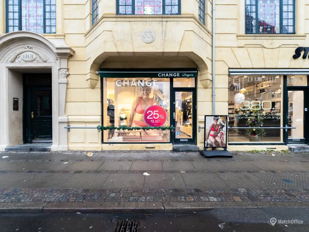 Billede 1 - Veleksponeret butikslokale på 92 m² lige ved Frederiksberg Centret