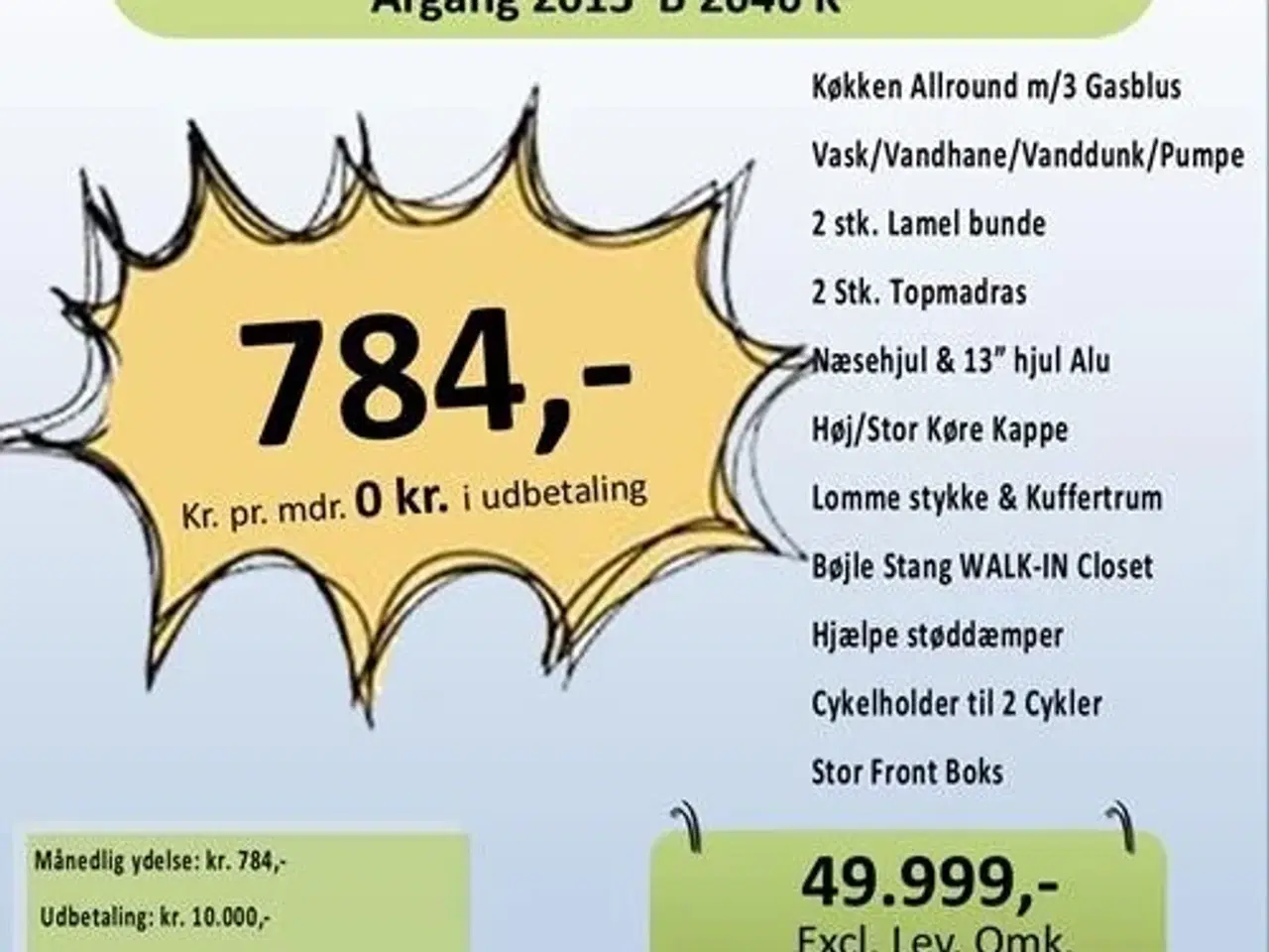 Billede 2 - Camp-let Classic 500 LB