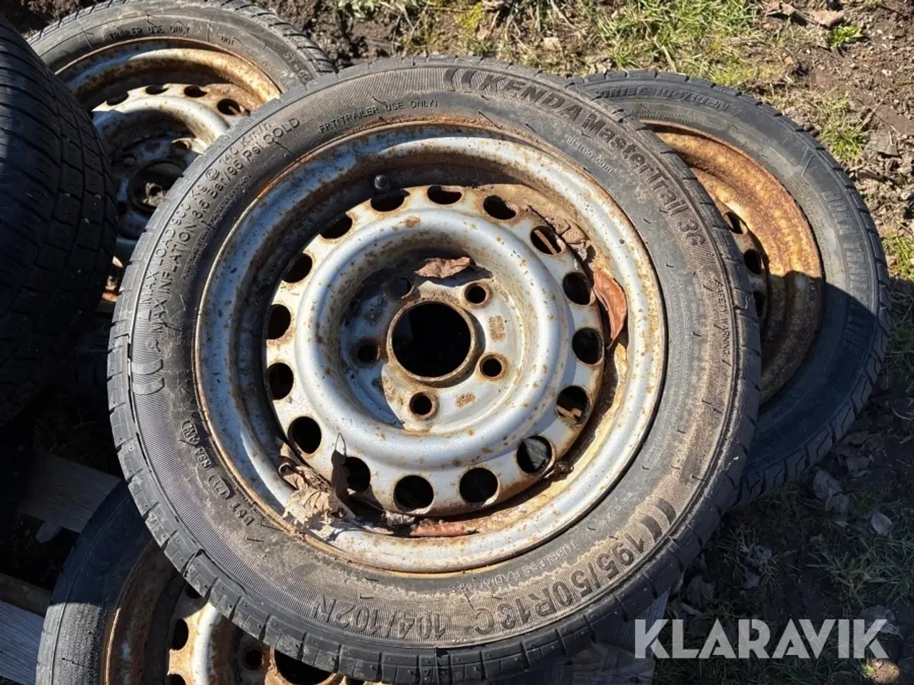 Billede 6 - Trailer dæk Boka trailer line, kenda, med flere 195/50R13C