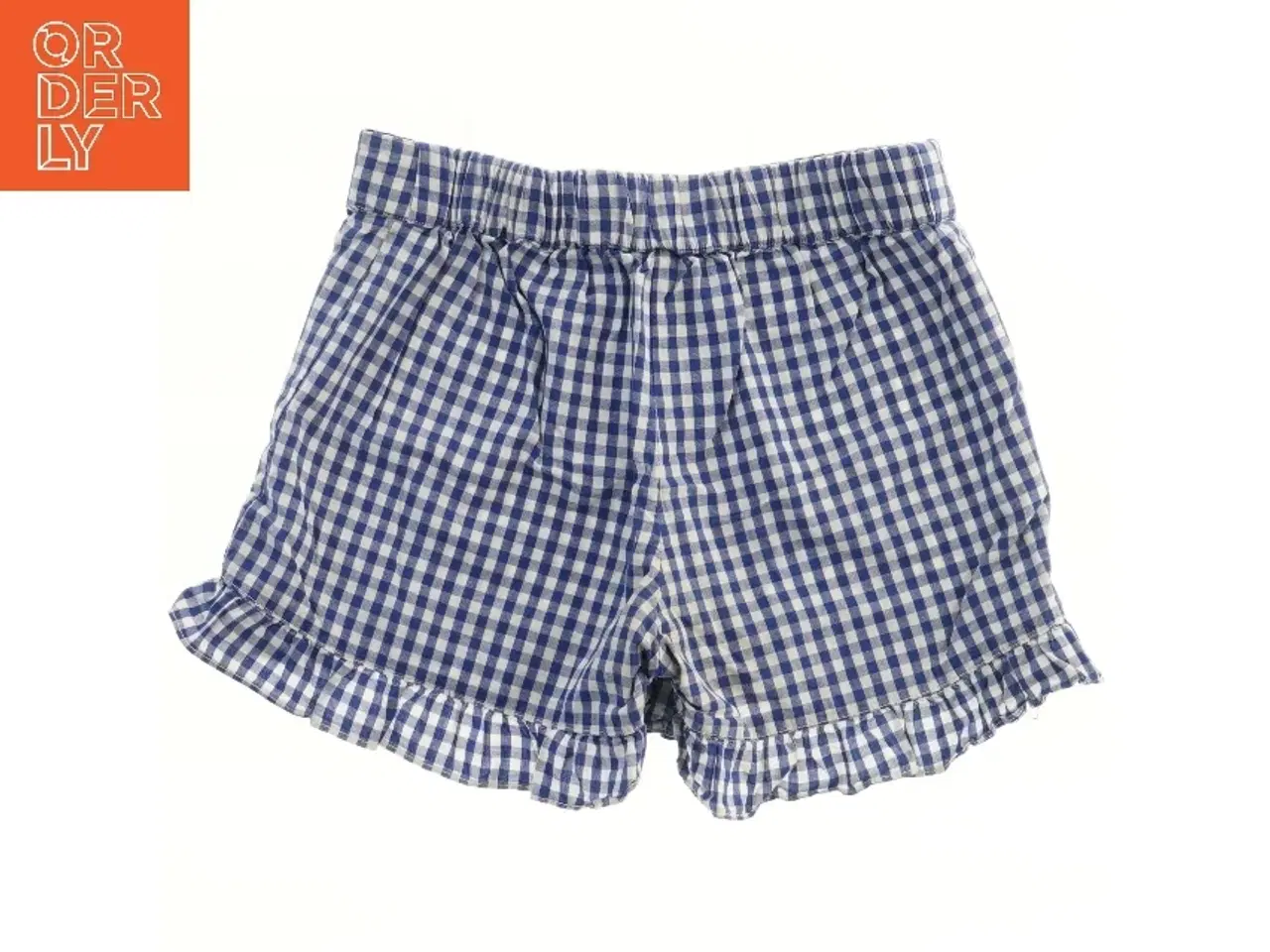 Billede 1 - Ternet Shorts med Flæsekanter fra The New (str. 110)