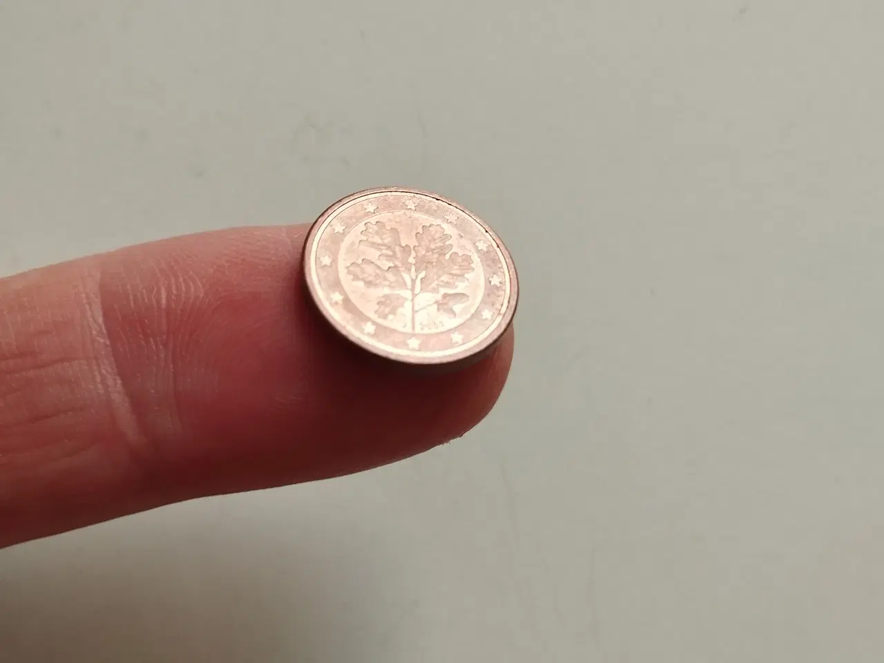 Billede 1 - Sjælden 1 euro cent fra 2002