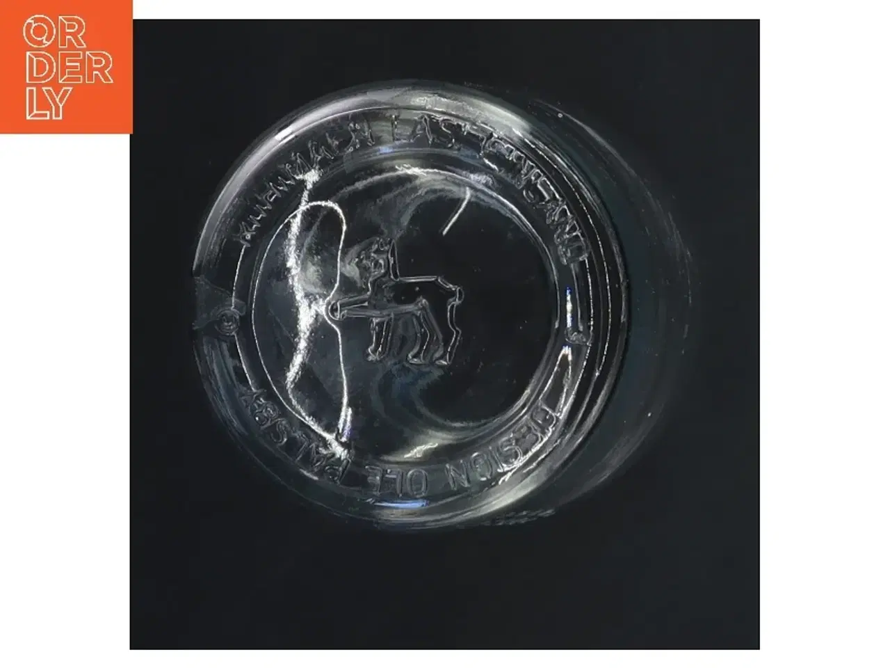 Billede 3 - OlePalsby Glasflaske 0,5 l. med låg (str. 20 cm)