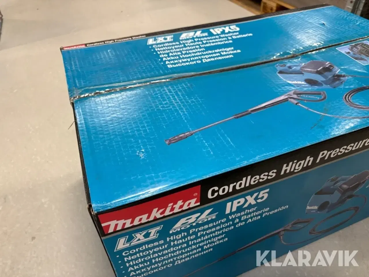 Billede 12 - Højtryksrenser Makita IPX5 ledningsfri