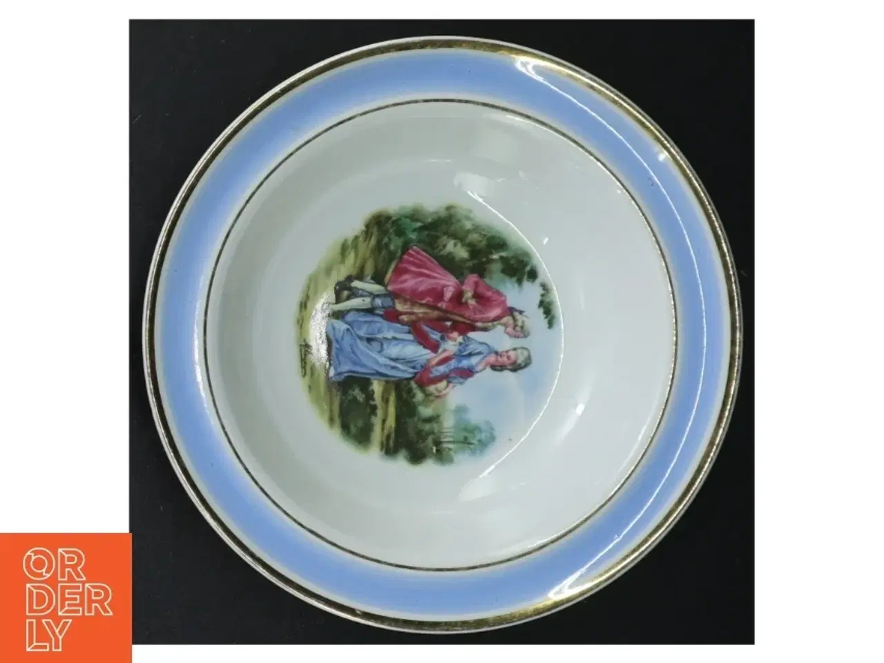 Billede 11 - Porcelænstallerkner med historiske motiver fra Arabia (str. 17 cm)