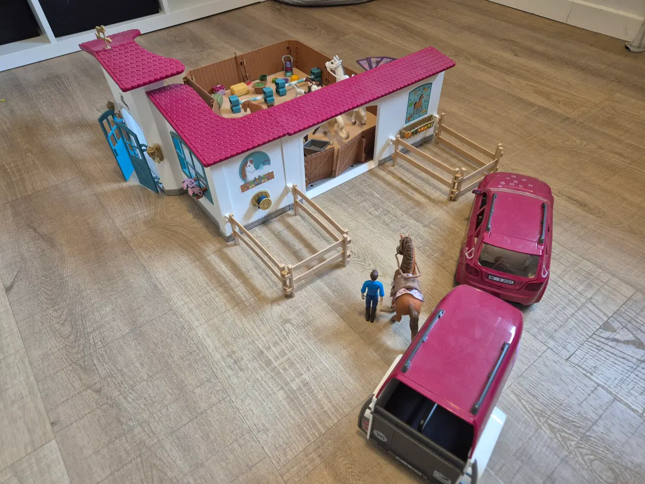 Billede 3 - Schleich Horse Club Ridehal + Schleich Horse Club 