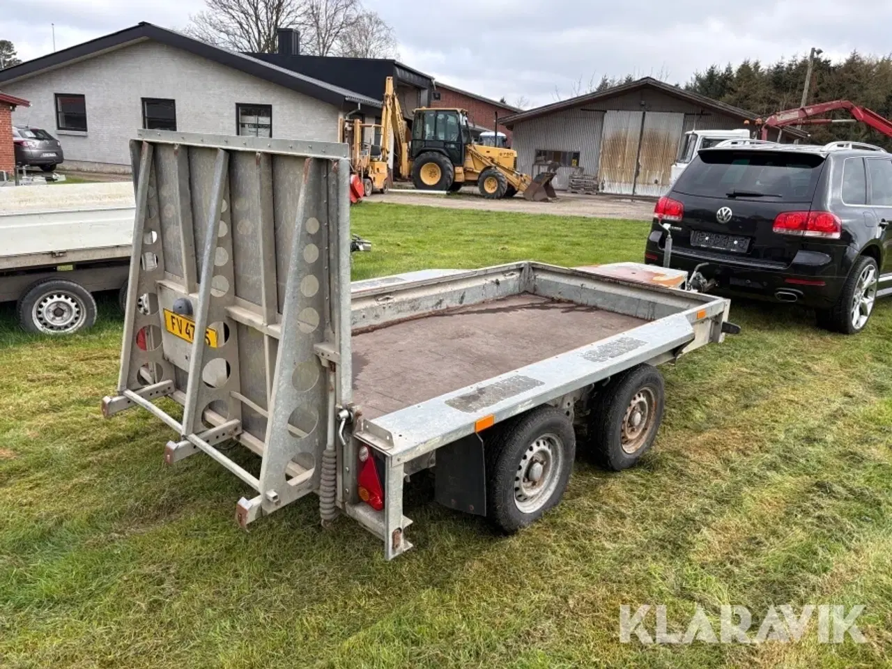 Billede 4 - Maskintrailer Ifor Williams GX 105Ramp 2700 kg. - 2 akslet