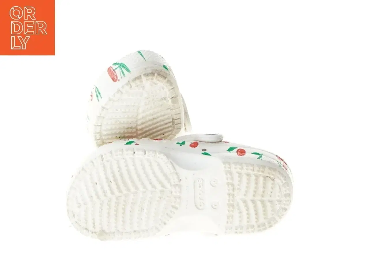 Billede 3 - Crocs til børn med kirsebærprint fra Crocs (str. længde 19 )