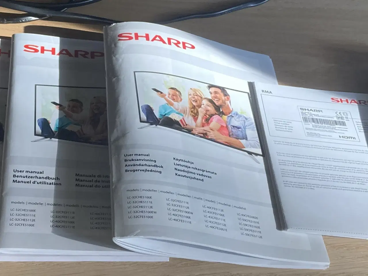 Billede 4 - LCD, Sharp, 43", Perfekt, Pris 550,-kr